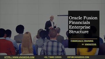 Oracle Fusion Financials Training|Oracle Fusion Financials Enterprise Structure|Oracle Fusion Cloud