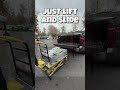 One Person, LiftMate Glide200 #diy #worksmarternotharder #scissorlift #easylifting #timesavertools