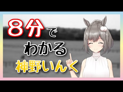 『８分』でわかる神野いんく【Vtuber】【活動１周年記念】