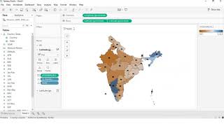 Rain fall Dataset analysis | Using Tableau software | Dataset period (1901 - 2020) screenshot 5