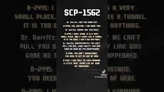 SCP-1562 The slide