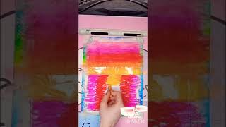 Beautiful Bridge Sunset Painting | Oil Pastel Drawing Tutorial 🌅