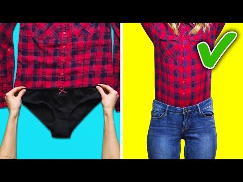 20 SECRET CLOTHING TRICKS THAT ARE ACTUALLY BRILLIANT