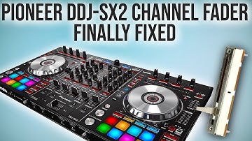 Pioneer DDJ SX-2 Channel fader repair / clean #pioneerdj #dj