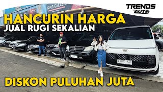 JUAL RUGI ASAL LAKU SHOWROOM BUTUH UANG, MULUS, KUALITAS SUPER DI KING GALLERY DISKON PULUHAN JUTA