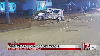 Drivers charged in crash that killed 7-year-old in Fayetteville