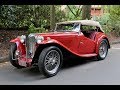 1948 MG TC Roadster. Charvet Classic Cars.