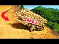 Công Nông 1 Máy Chở Gỗ Ngang Tầm Xe Độ | Agricultural truck 1 machine carrying wood is too strong