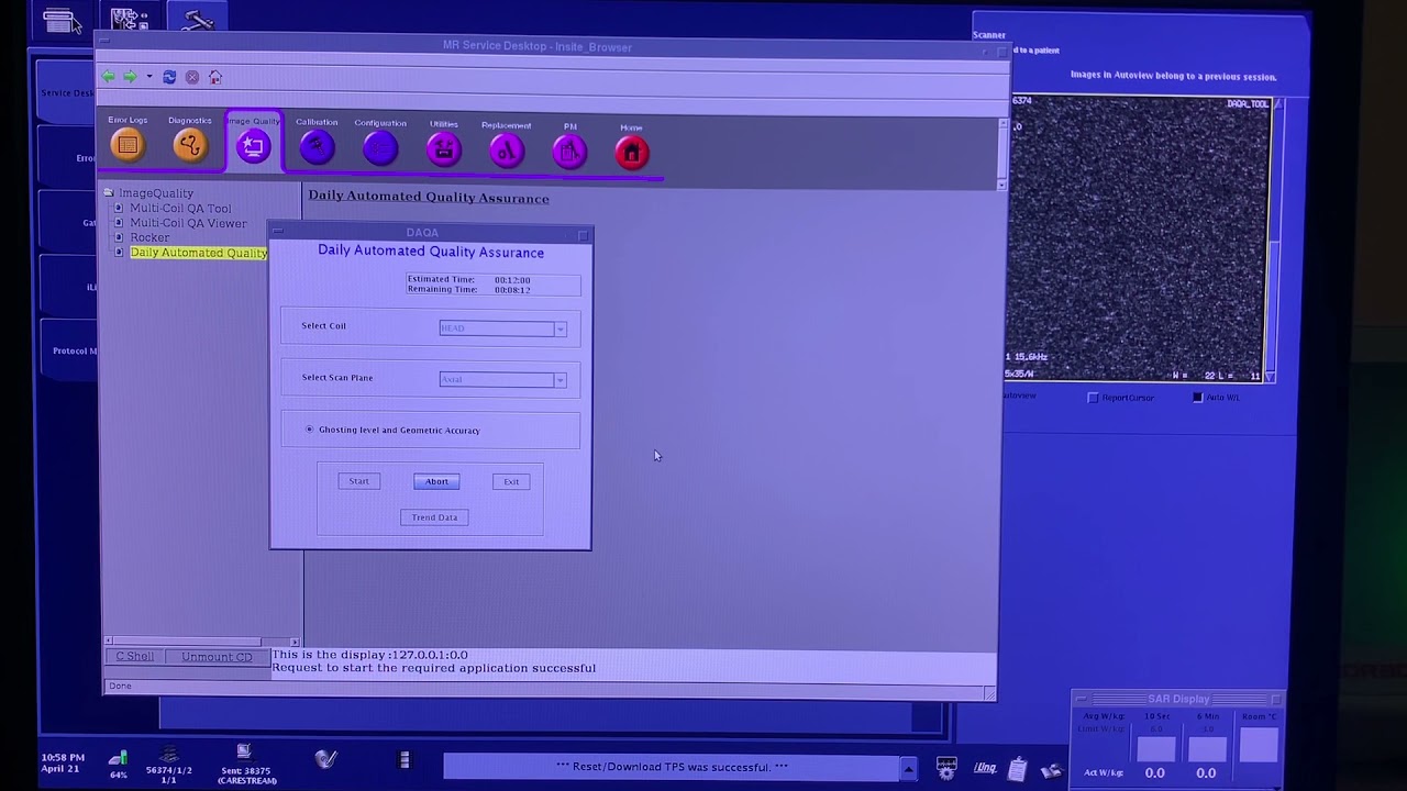 MRI Daily QA Procedure