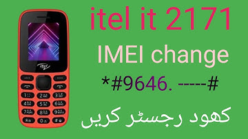 itel it2171 imei change code 💯💯 working|| itel  it2171 invalid sim