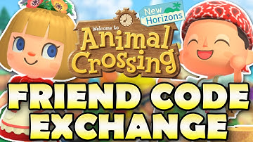 Official Friend Code Exchange For Animal Crossing New Horizons!