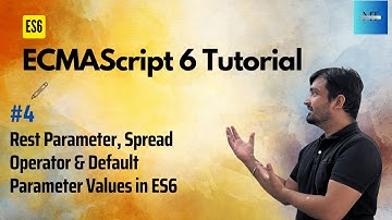 [#4]  Spread , Rest  and Default Parameter in ES6 | JavaScript Tutorials in Hindi/Urdu  | 2023