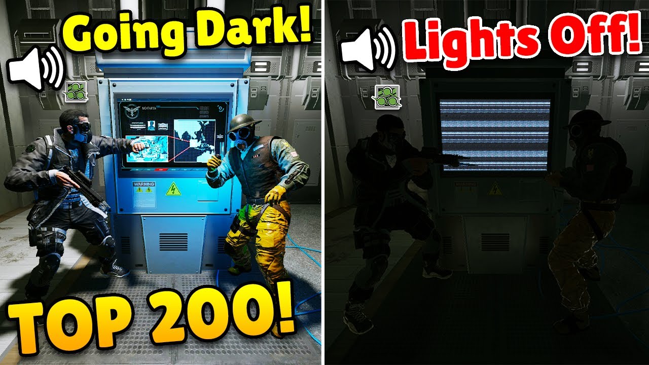 TOP +200 FUNNIEST FAILS & RANDOM MOMENTS IN RAINBOW SIX SIEGE - YouTube