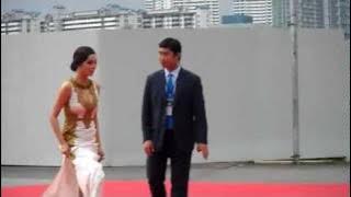 Park Siyeon at MAMA 2011 singapore red carpet