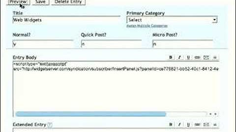 What are Web Widgets? (4/5)