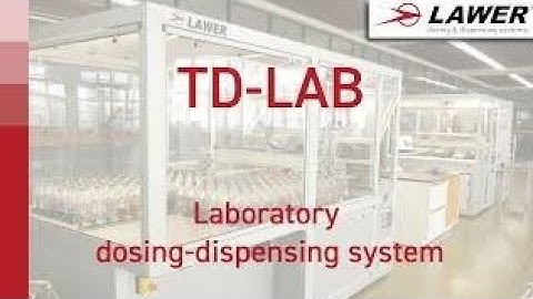 TD LAB LAWER || Dosing & Dispensing system || Dyeing