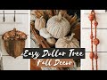 DIY DOLLAR TREE Fall Decor That’s Quick and Easy!