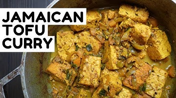 Jamaican Vegan Tofu Curry | VEGAN CURRY CHICKEN Recipe