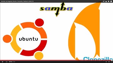 Servidor de imagenes Ubuntu, Clonezilla y Samba IA UNAH VS