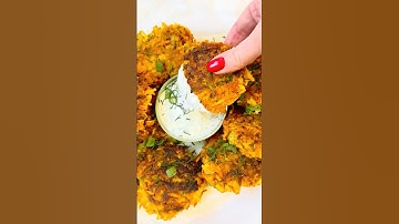Carrot & Parsnip Fritters 🥕🍋