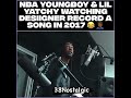 NBA Youngboy &amp; Lil Yatchy watching Desiigner record a song in 2017 😂 🤦🏾‍♂️