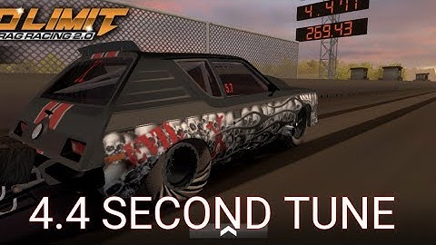 4.4 SECOND TUNE IN NO LIMIT DRAG RACING 2.0 NEW UPDATE PRO MODS DIVISIN X