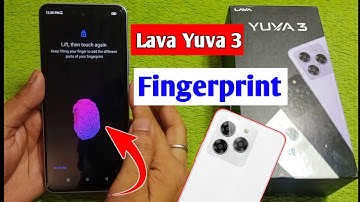 Lava Yuva 3 fingerprint lock setting | Lava Yuva 3 me fingerprint screen lock kaise lagaye