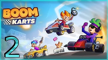 Boom Karts - Multiplayer Kart Racing Gameplay - Android - Part2 (Early Access)