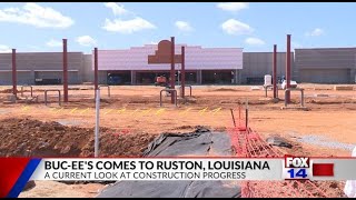 Buc-Ees Continues Construction In Ruston, Louisiana Grand Opening Expected In Spring Of 2027