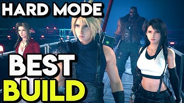 HARD MODE BEST Team Build Best Weapons & Best Materia | Final Fantasy 7 Remake