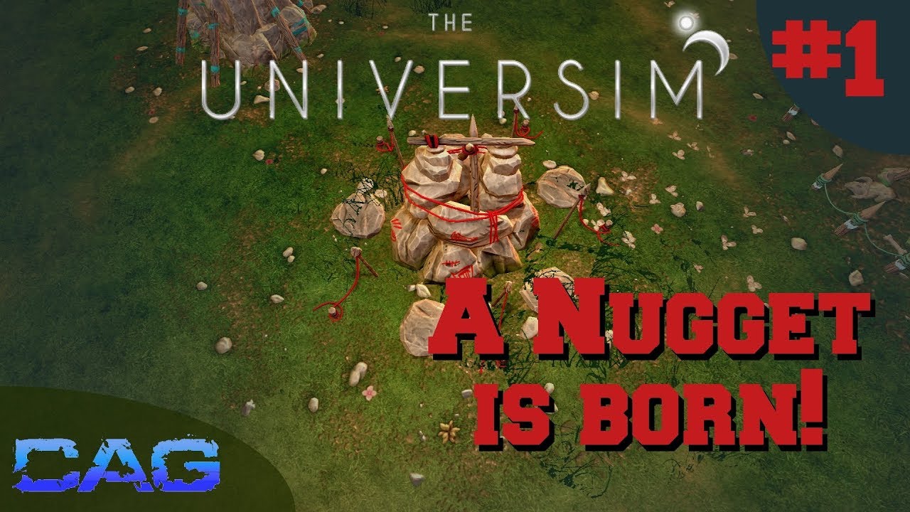 Lets play Universim! A god like city builder!   ||  Universim part 1