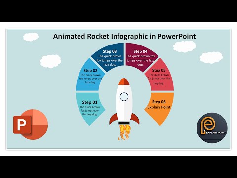 Rocket Animated infographic