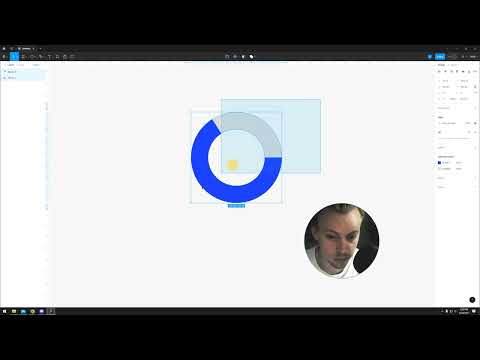 How to make a progress circle in Figma