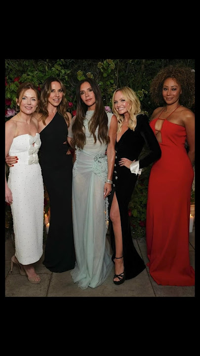 Spice Girls Reunion @ Victoria Beckham 50th Birthday Party #spicegirls #fashionpolice #hbd