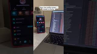 Bigo Live Profile Screen Clone Flutter