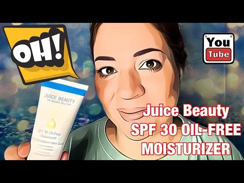 Wideo: Juicy Beauty Oil Free Moisturizer SPF 30 Recenzja