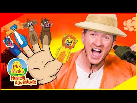 Finger Family Lion King Animals | Nursery Rhymes and Kids Songs | The Mik Maks