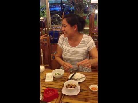 C.Trang eats Duong Dua
