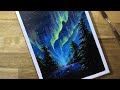 Aurora｜Acrylic painting on canvas #12｜satisfying relaxing paints