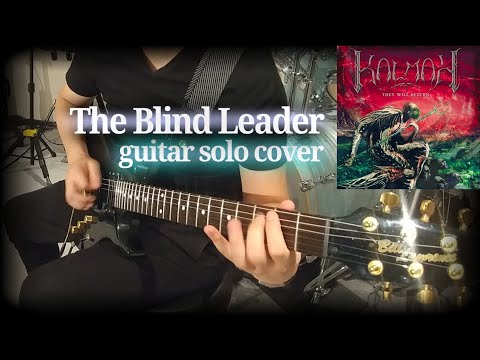 Kalmah - The Blind Leader - guitar solo cover -