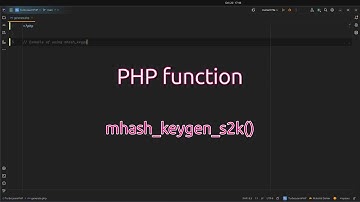 How to securely generate keys from passwords? Mastering Password Hashing mhash_keygen_s2k()