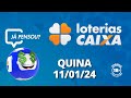 Resultado da Quina - Concurso nº 6338 - 11/01/2024