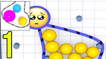 Rope and Balls - Gameplay Walkthrough Part 1 (iOS, Android)