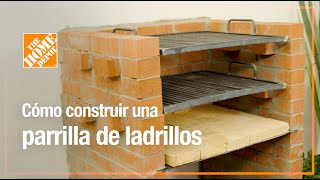 Cómo construir una parrilla de ladrillos | Materiales de construcción | The Home Depot Mx