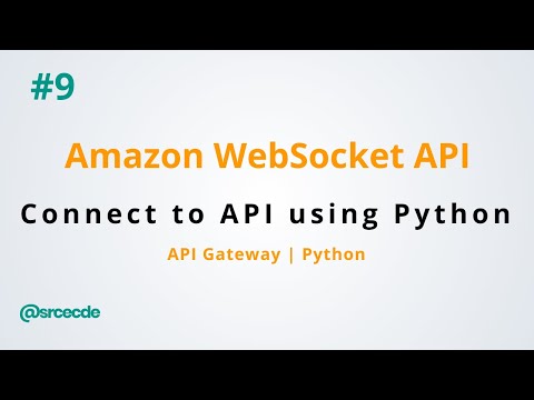 Connect to WebSocket API using Python - Amazon WebSocket API Gateway p9