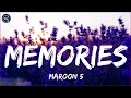 Maroon 5 - Memories (Lyrics)