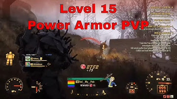 Getting Into That Power Armor At Level 15 - Fallout 76 PvP