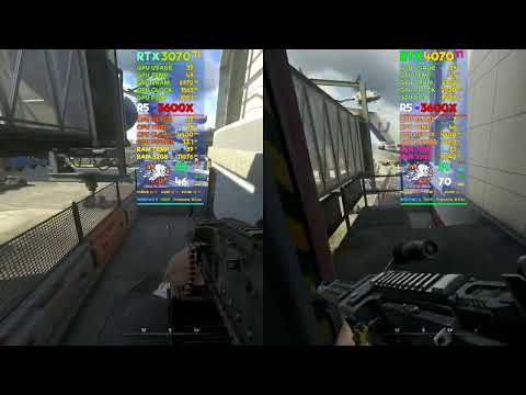 RTX 3070 Ti vs RTX 4070 Ti | COD MW2 CR | 2K High