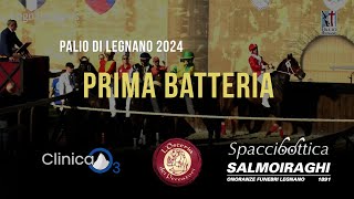 Prima batteria Palio di Legnano 2024: in finale San Magno e Legnarello