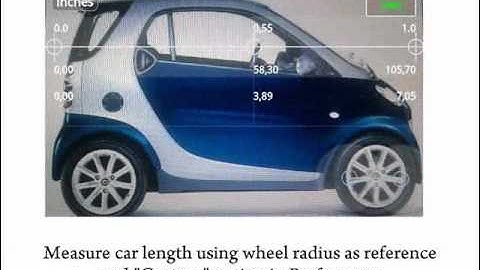 Partometer - camera measure